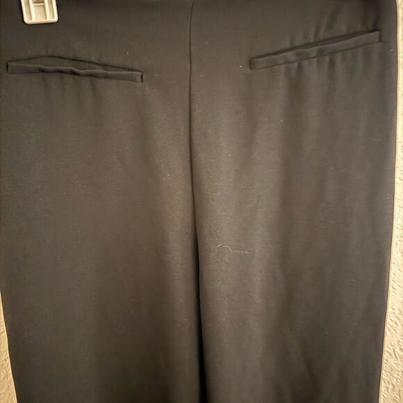 Zara Black Wide Leg Pants - Picture 3 of 8